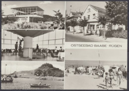 Ostseebad Baabe (Rügen), HO Gaststätte "Inselparadies", FDGB Erholungsheim "Mathias Thesen", Strand - Autres & Non Classés