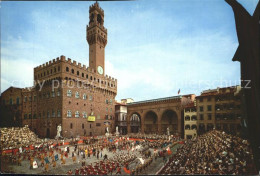 72353705 Firenze Florenz Piazza Della Signoria Fussballspiel Trachten   - Other & Unclassified