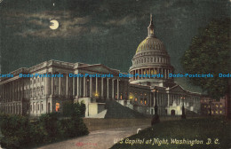 R661752 D. C. Washington. U. S. Capitol Of Night. B. S. Reynolds - World