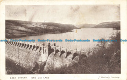 R661132 Lake Vyrnwy. Dam And Lake. J. Maclardy. 1908 - World