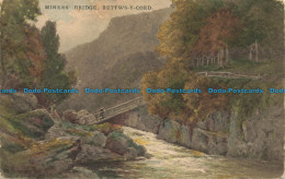 R661138 Bettws Y Coed. Miners Bridge. C. W. Faulkner. Series 1707 C - World