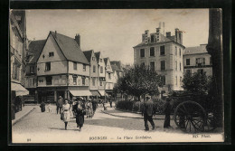 CPA Bourges, La Place Gordaine  - Bourges