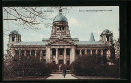 AK Hamburg, Fassade Des Neuen Oberlandesgerichts-Gebäude  - Mitte