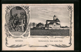 AK Friedberg, Wallfahrtskirche, Jesus Unsere Ruhe, Gnadenbild  - Friedberg