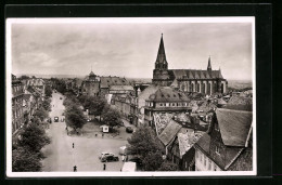 AK Friedberg I. Hesen, Kaiserstrasse Mit Der Stadtkirche  - Friedberg