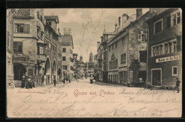 AK Lindau, Blick In Die Maximilianstrasse  - Lindau A. Bodensee