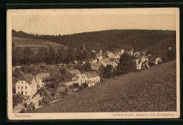 AK Rabenau, Untere Stadt, Ansicht Von Südwesten  - Rabenau