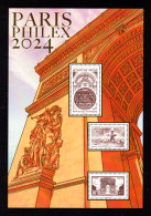 FRANCE 2024 - Bloc Doré Paris-Philex 2024 - Neuf ** / MNH - Unused Stamps