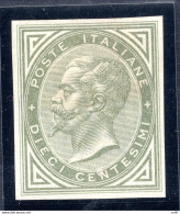 Vitt. Emanuele II Cent. 10 Prova Di Colore - Mint/hinged