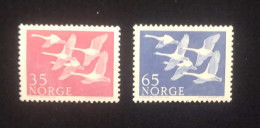 D)1956, NORWAY, 2 STAMPS, "NORDEN" ISSUE, MNH - Autres & Non Classés