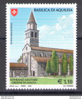 2020 SMOM - Basilica Di Aquileia - Emissione Congiunta Con Italia E Vaticano , - Gemeinschaftsausgaben