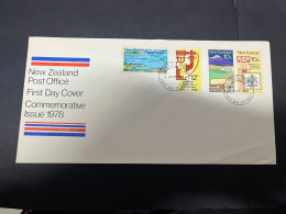 31-5-2024 (6 Z 39) New Zealand FDC - 1978 - Commemorative Issue - FDC