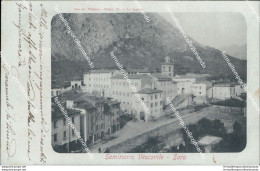 Ce9 Cartolina Sora Seminario Vescovile Inizio 900 Provincia Di Frosinone Lazio - Frosinone