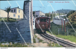 Ce16 Cartolina Trieste Elettrovia Per Opicina Opcina Friuli Venezia Giulia 1912 - Trieste (Triest)