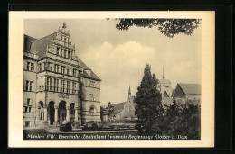 AK Minden I. W., Eisenbahn-Zentralamt (vorm. Regierung), Kloster Und Dom  - Minden