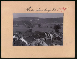 Fotografie Brück & Sohn Meissen, Ansicht Frankenberg I. Sa., Frankenberg I. Sa., Ortsansicht Mit Hotel Stadt Dresden  - Lieux