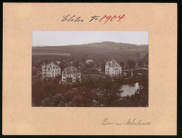 Fotografie Brück & Sohn Meissen, Ansicht Bad Elster, Blick Auf Die Villen Am Albertpark, Villa Wahnfried, Villa Marie  - Lieux
