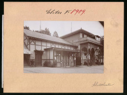 Fotografie Brück & Sohn Meissen, Ansicht Bad Elster, Albert-Theater  - Lieux