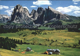72350984 Seiser Alm Dolomiten Langkofelgruppe  - Altri & Non Classificati