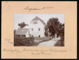 Fotografie Brück & Sohn Meissen, Ansicht Meissen-Korbitz, Partie Am Restauration Schäferhaus  - Lieux