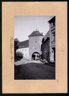 Fotografie Brück & Sohn Meissen, Ansicht Geithain, Partie Am Unteren Tor, Haus Stadtmusik Direktor W. Wittmann  - Lieux