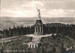 72349917 Teutoburgerwald Hermannsdenkmal Fliegeraufnahme Teutoburgerwald - Detmold