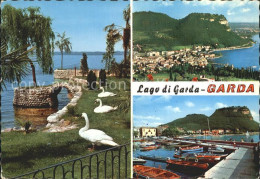 72349823 Garda Lago Di Garda Uferpartie Am Gardasee Schwan Hafen Garda Lago Di G - Other & Unclassified