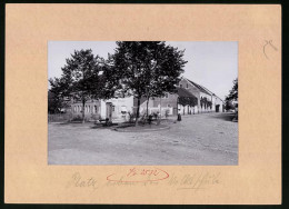 Fotografie Brück & Sohn Meissen, Ansicht Dahlen, Blick In Die Burgbergstrasse Mit Handlung Julius Schuster, Handbrunn  - Lieux