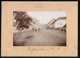 Fotografie Brück & Sohn Meissen, Ansicht Grossenhain I. Sa., Äussere Meissner Strasse, Restaurant Ernst Hönicke, Br  - Orte