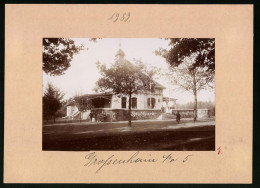 Fotografie Brück & Sohn Meissen, Ansicht Grossenhain, Blick Auf Das Stadtpark Restaurant  - Orte