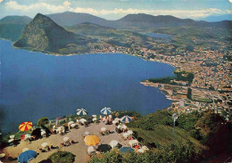13979490 Monte-Bre_Lugano_TI Kulmterrasse Aussichtspunkt Fernsicht Luganersee Al - Other & Unclassified