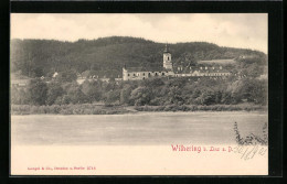 AK Wilhering B. Linz A. D., Uferpartie Mit Stift  - Autres & Non Classés
