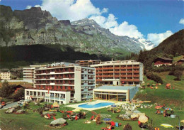 13979475 Leukerbad_Loueche-les-Bains_VS Hotel Bristol Thermalschwimmbad Garten - Sonstige & Ohne Zuordnung