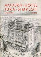 13934881 Lausanne_VD Modern Hotel Jura Simplon - Autres & Non Classés