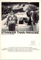 31-5-2024 (6 Z 40) France - Mvie - Stranger Than Paradise (b/w) - Plakate Auf Karten