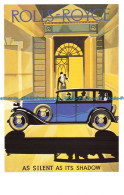R662806 Rolls Royce. As Silent As Its Shadow. Dalkeith Classic Poster Card. No. - World
