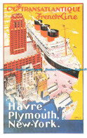 R662812 Havre. Plymouth. New York. Transatlantique French Line. Dalkeith Classic - World