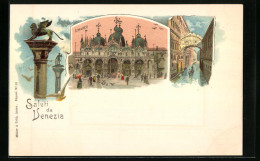 Lithographie Venezia, S. Marco  - Venezia (Venice)