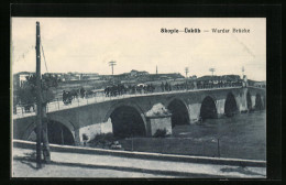 AK Skopie, Wardar-Brücke  - Macédoine Du Nord