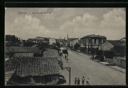 AK Uesküb, Zar Ferdinandstrasse Aus Der Vogelschau  - North Macedonia