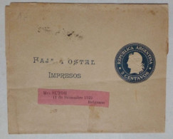 Argentine - Bande Postale De 2 Cents (1901) - Other & Unclassified