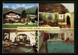 AK Berchtesgaden-Schönau, Stolls Hotel Alpina, Hallenbad  - Berchtesgaden
