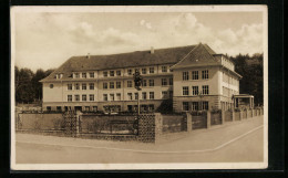 AK Giengen A. Br., Bergschule Von Der Strasse Aus  - Other & Unclassified