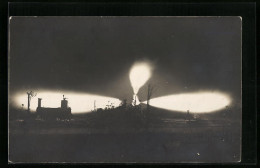 Foto-AK Hamburg-Neuengamme, Aufnahme Der Gasexplosion 1910  - Bergedorf