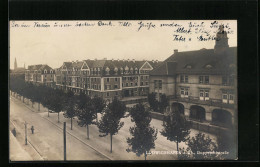 AK Ludwigshafen A. Rh., Rupprechtstrasse Mit Strassenbäumen  - Ludwigshafen