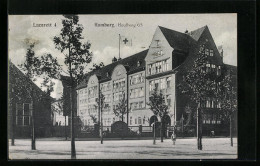 AK Hamburg, Schule - Lazarett Heussweg 65  - Eimsbüttel