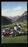 Cartolina Gossensass, Ortsansicht Mit Grüner Umgebung Und Berggipfeln  - Otros & Sin Clasificación