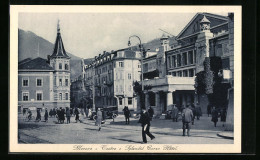 Cartolina Merano, Teatro E Splendid Corso Hotel  - Autres & Non Classés