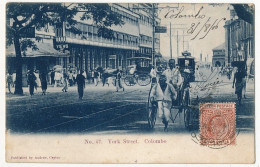 CPA - CEYLAN - COLOMBO - York Street - Sri Lanka (Ceylon)