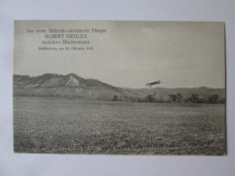 Rare! Romania-Sighisoara:Le Vol Pionier De Aviation A.Ziegler 1913/The Flight Of The Swabian Aviation Pionnier A.Ziegler - Romania